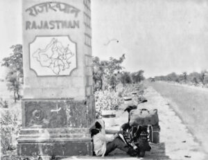 Rajasthan border vintage photo
