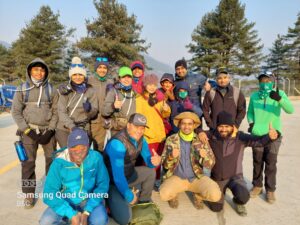The Everest Base Camp 2021 group