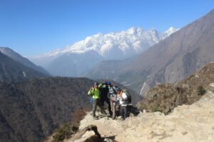Picture perfect view on Everest base camp trek